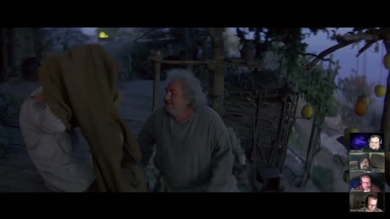 Still from the Movie Wreckers riff of LadyHawke (1985)