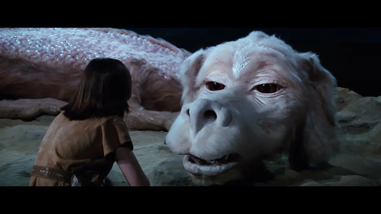 Still from the Movie Wreckers riff of NeverEnding Story (1984)