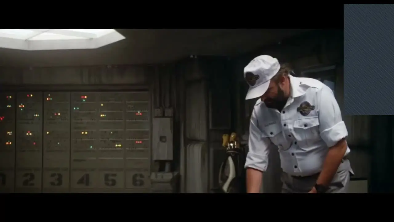 Still from the Movie Wreckers riff of Outland (1981)