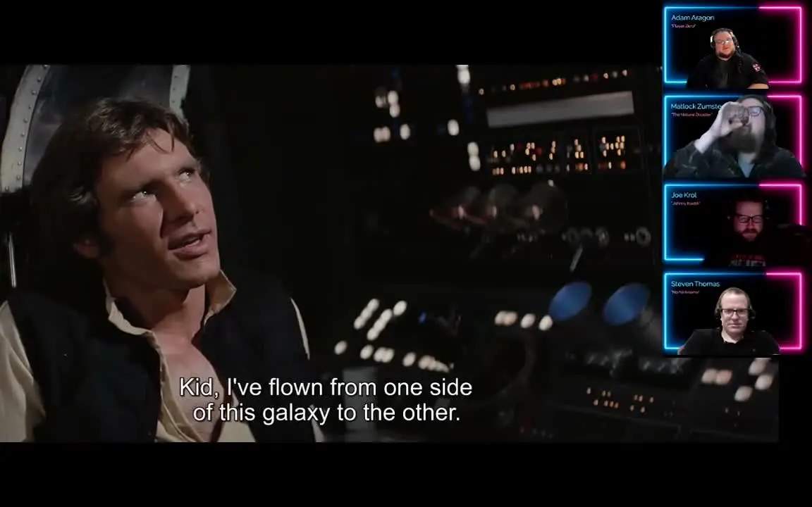 Still from the Movie Wreckers riff of War of Stars (1977)